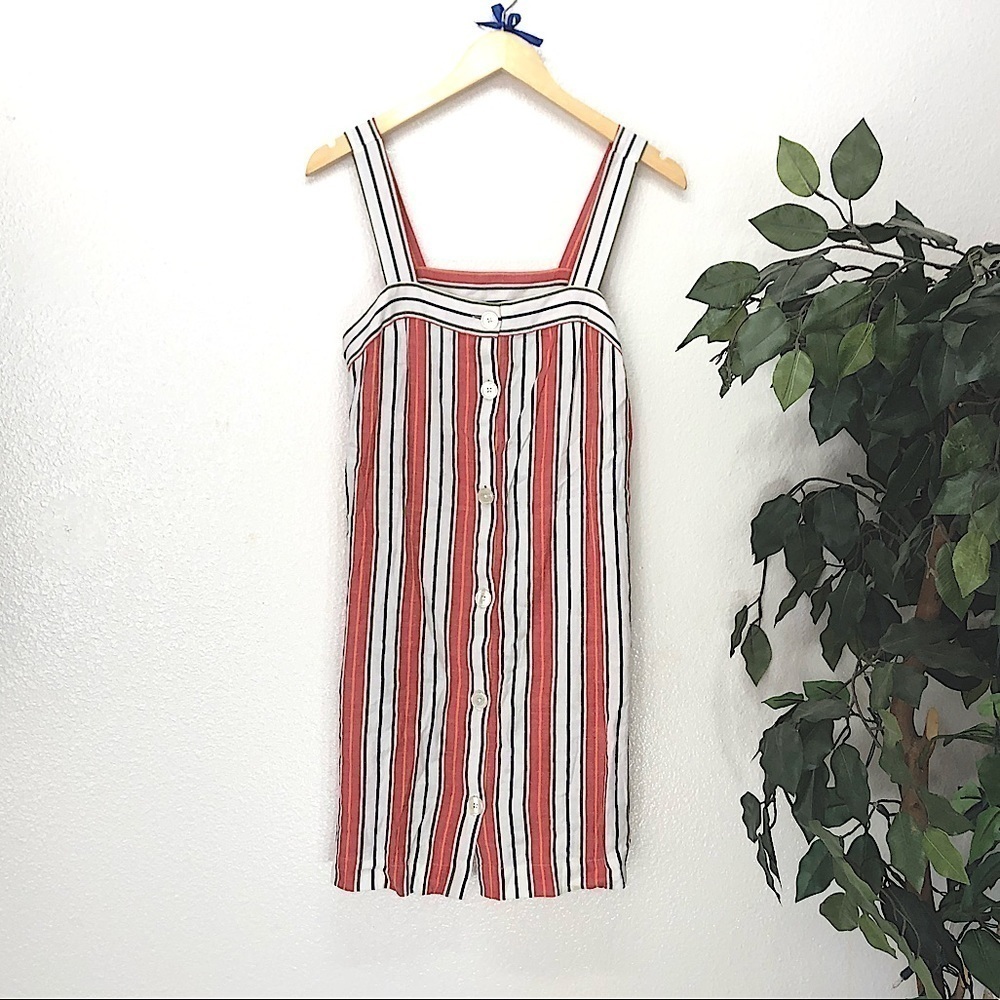 Loft Beach Red Striped Jumper